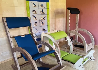 Be2move trainingsstuhl alle drei positionen